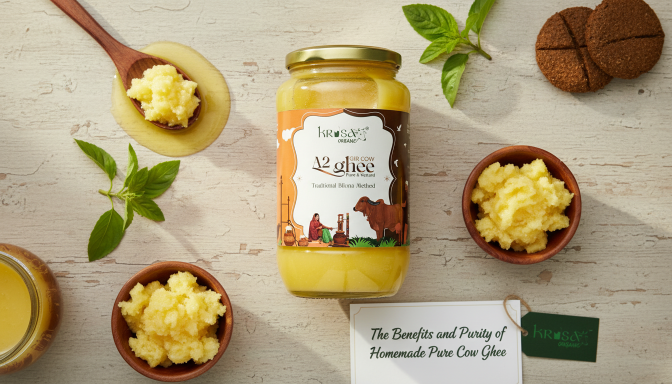 Benefits and purity of a2 pure cow ghee