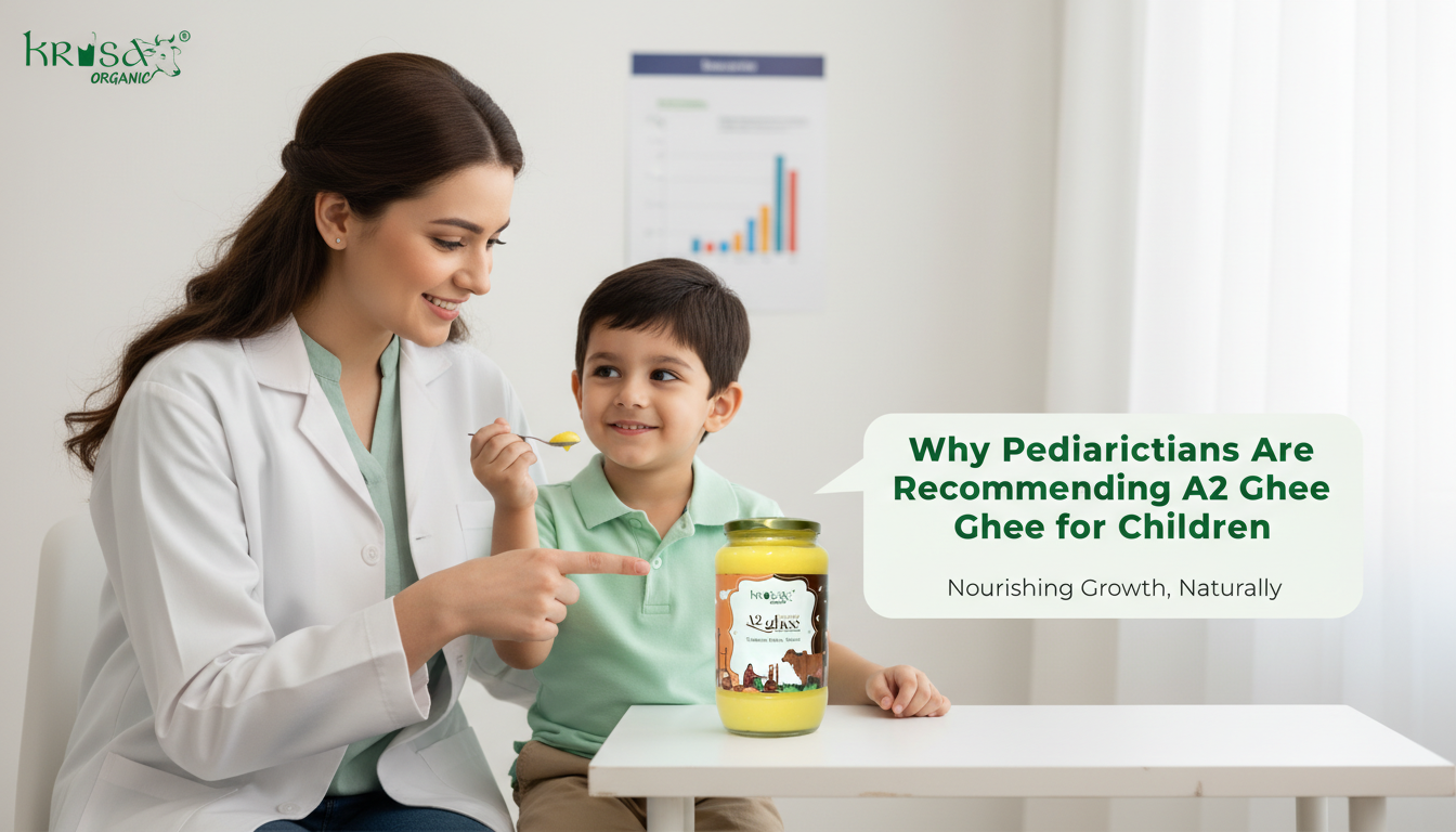 Pediatricians recommending A2 ghee