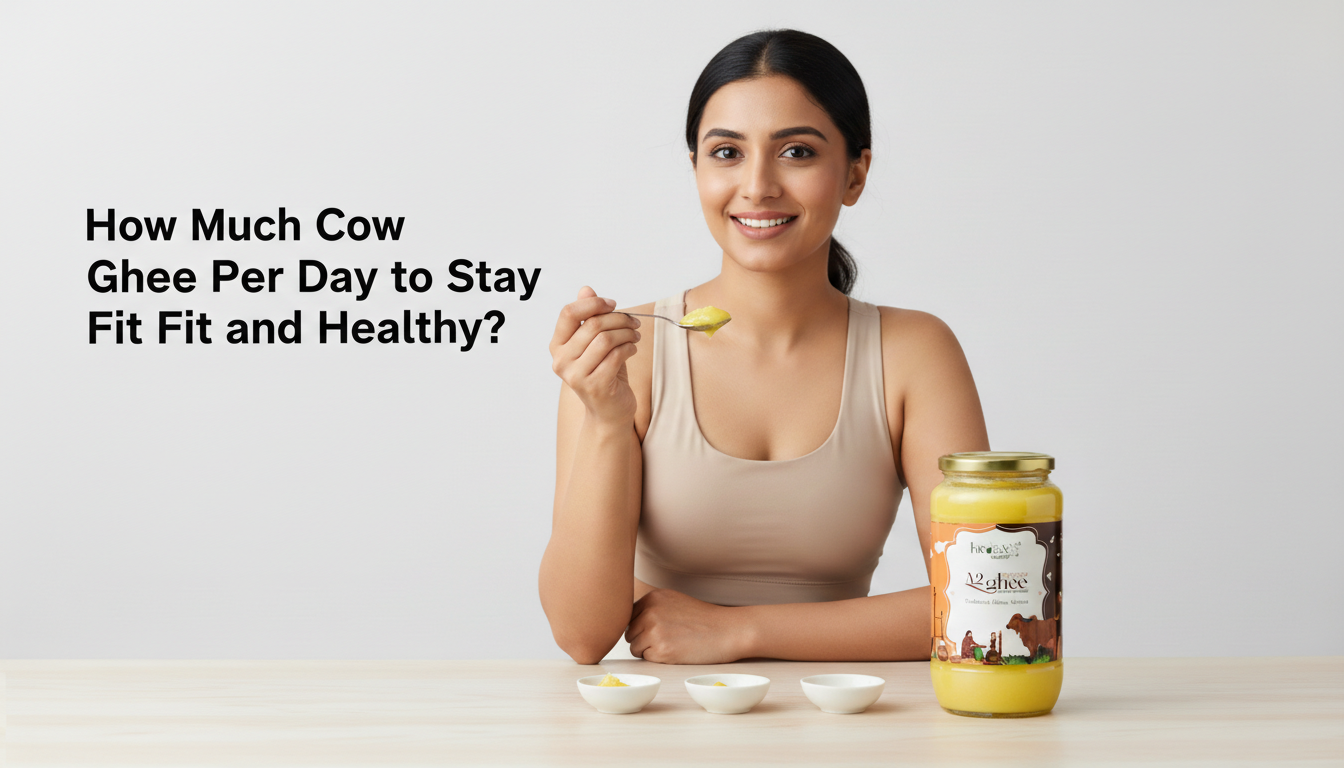 How Much a2 ghee per day