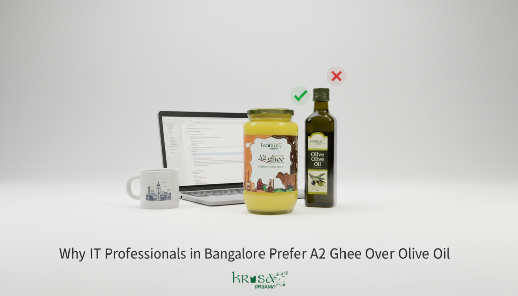A2 Ghee vs Olive oil