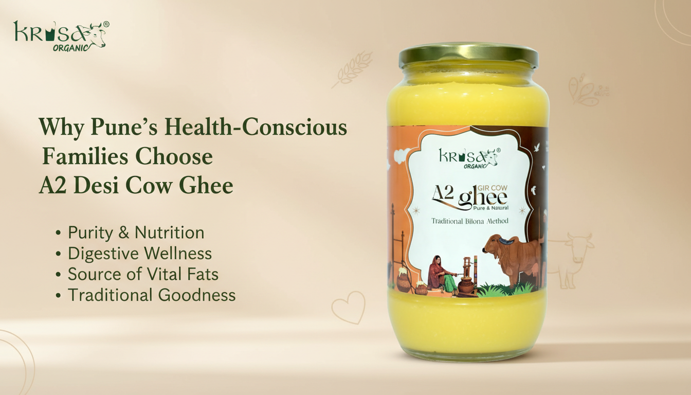Pune Health People Choose A2 Cow Ghee