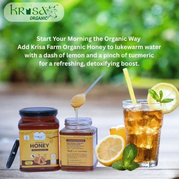 Pure and Natural Honey 1-Litre by Krisa organic - Image 8