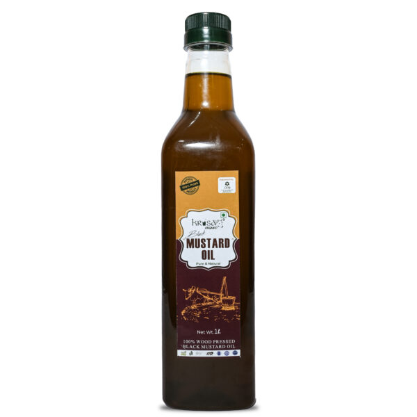 Mustard oil (Black) Wood-Pressed 1 Litre
