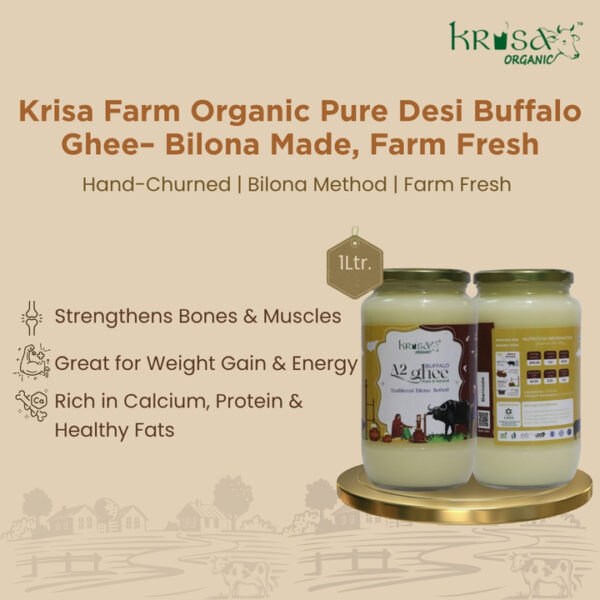 pure a2 desi buffalo ghee 1ltr