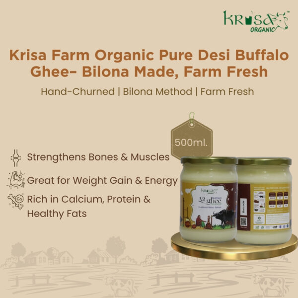 pure a2 desi buffalo ghee 500ml