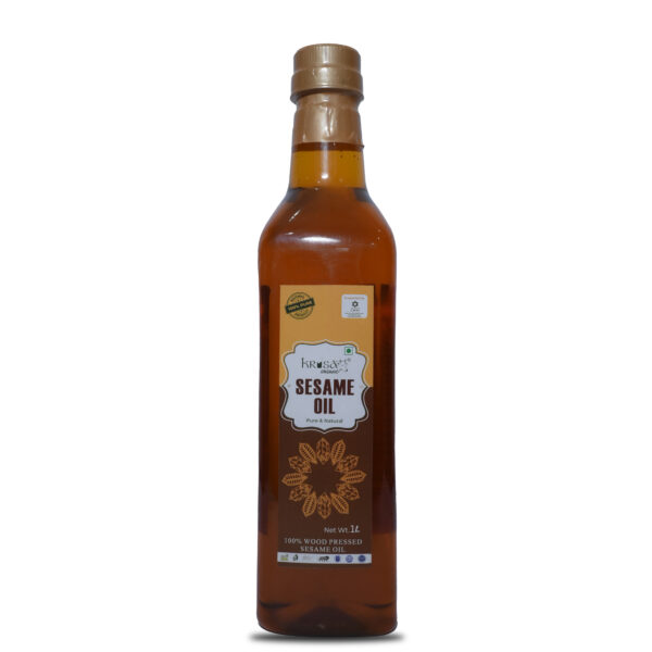 Sesame oil 1 Litre- Pure & Natural by Krisa Organic