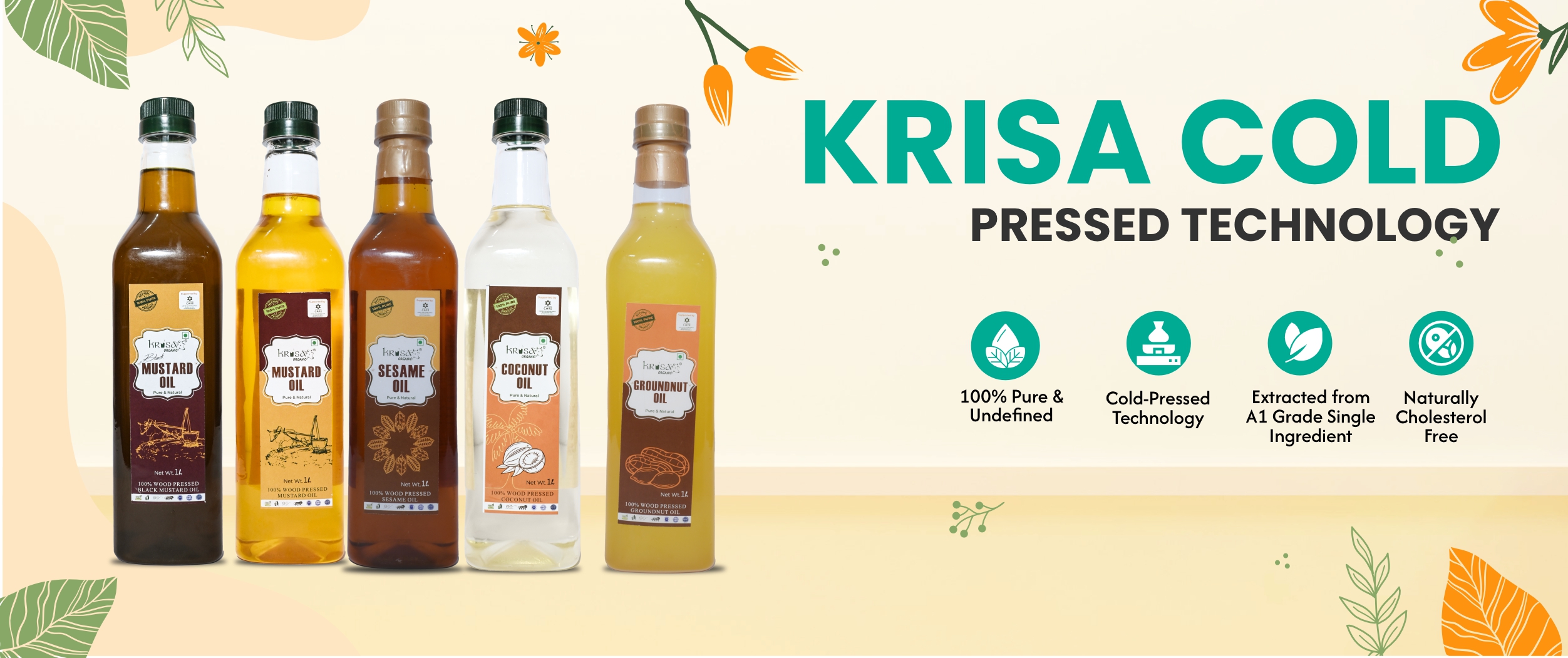 krisa Cold Pressed Oil