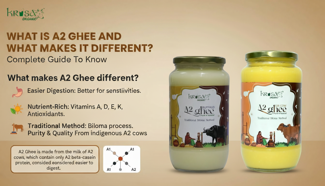 What is A2 ghee and what makes it different